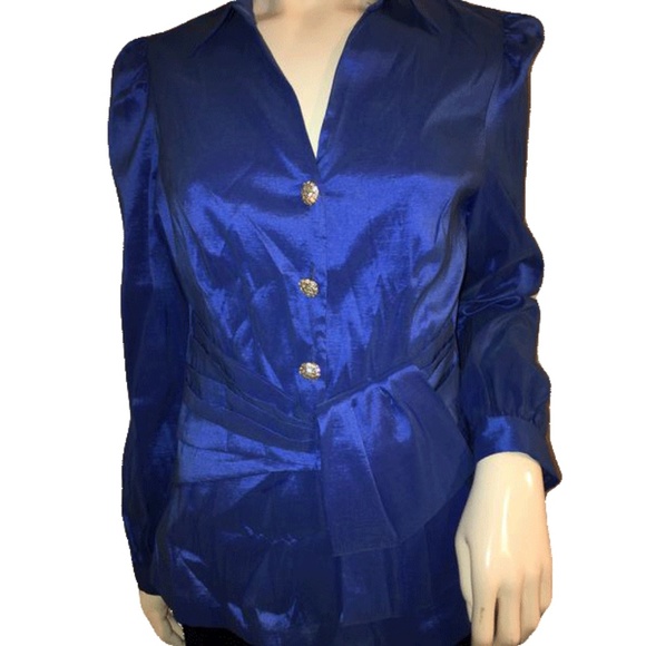 Chetta B Womens Shiny Buttons Size 10 (SKU 000128) - Picture 2 of 4